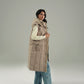 HOODED SLEEVELESS PUFFER JACKET