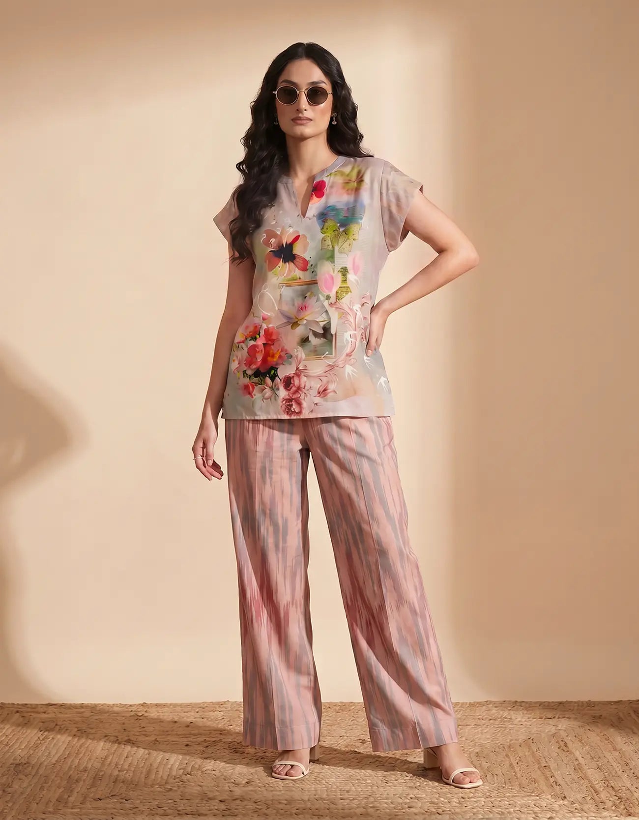DUSTY ROSE CO-ORD SET