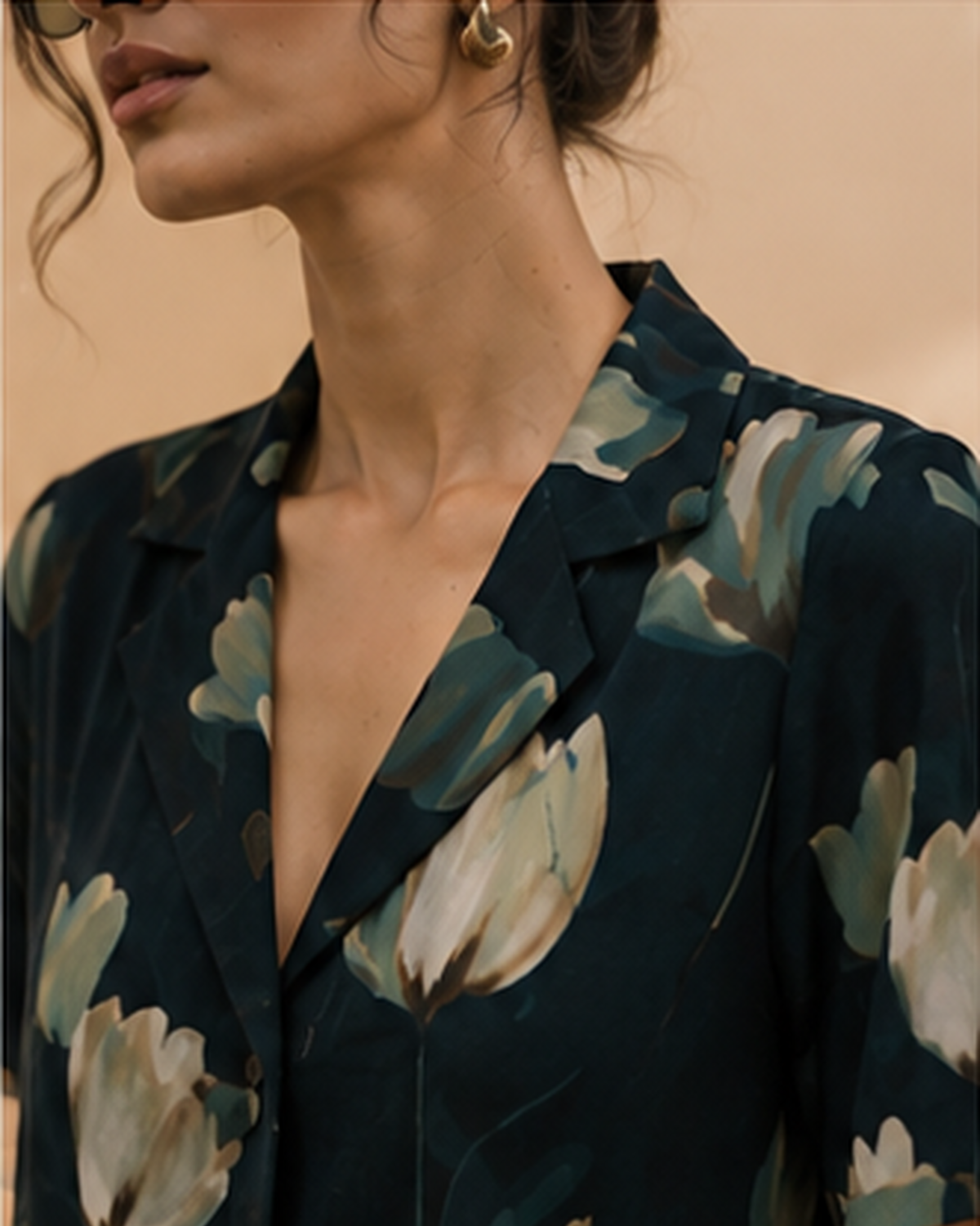 BUTTON DOWN SHIRT WITH SLEEVE