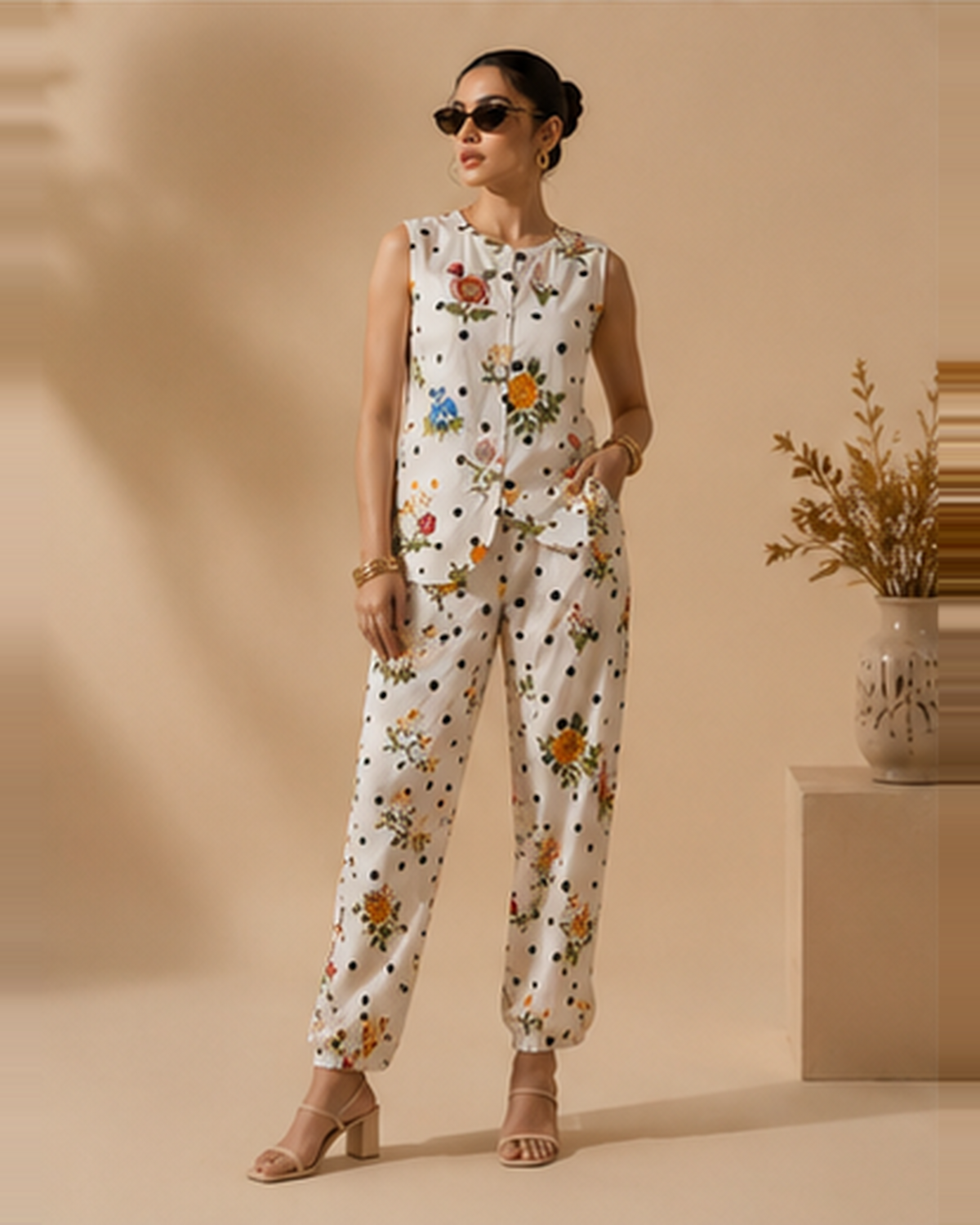 POLKA PETAL CO-ORD SET