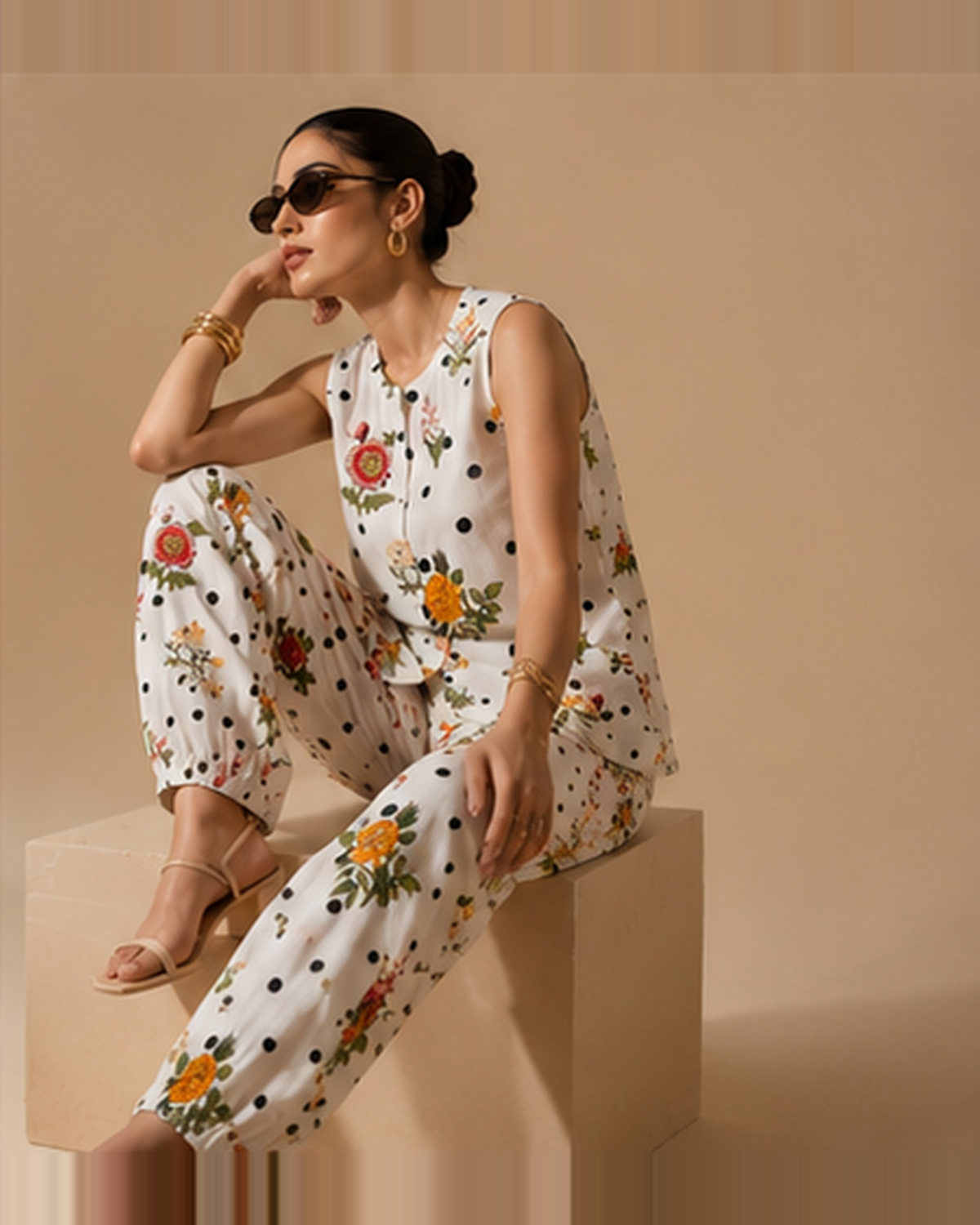 POLKA PETAL CO-ORD SET