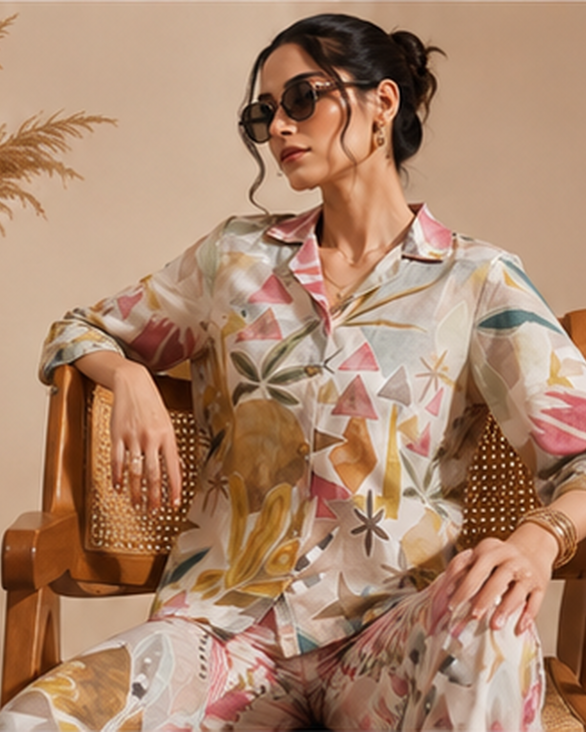 CUBIST CANVAS CO-ORD SET