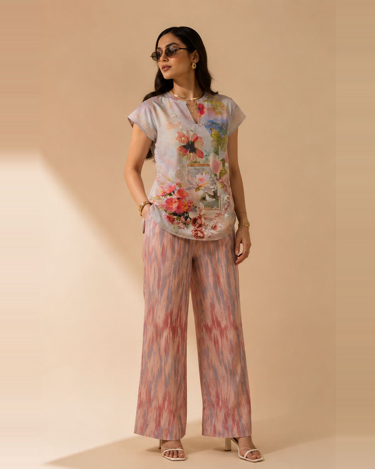 DUSTY ROSE CO-ORD SET