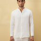 MUSLIN MANDARIAN COLLAR SHIRT