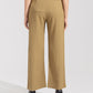 TEXTURED WIDE LEG PANTS