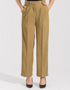 TEXTURED WIDE LEG PANTS
