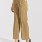 TEXTURED WIDE LEG PANTS