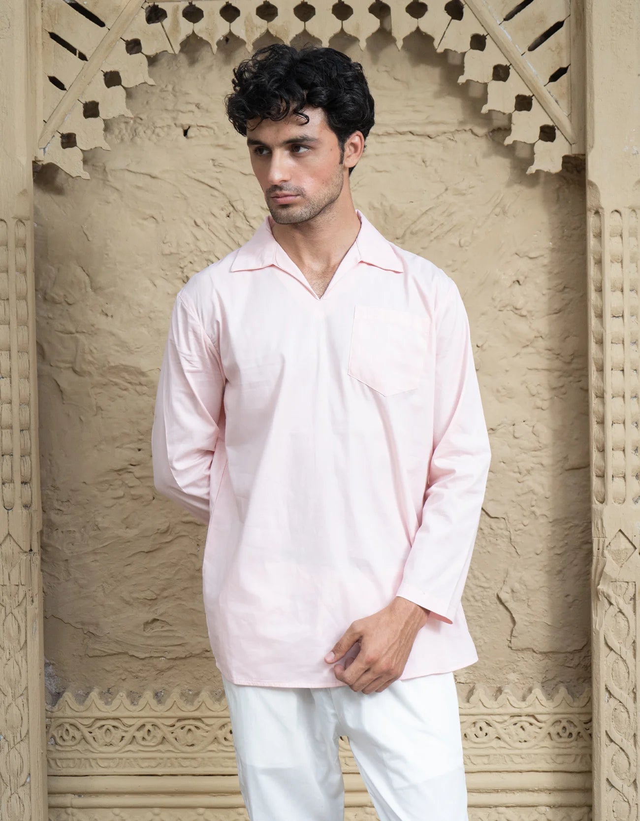 MEN’S CHEST POCKET KURTA