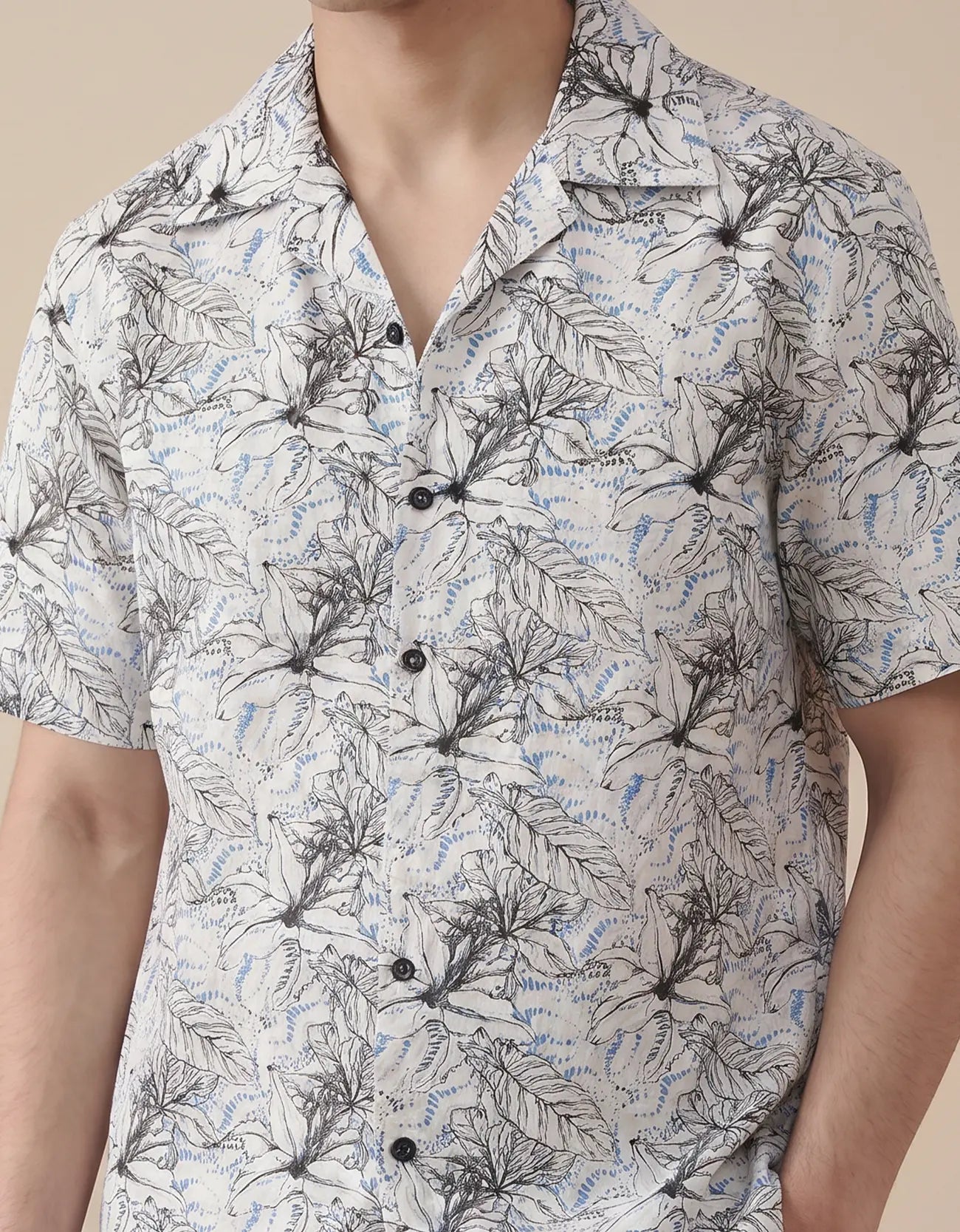 MEN'S COTTON SHIRT HALF SLEEVES