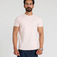TEXTURED PANELLED T-SHIRT