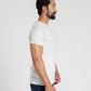 TEXTURED PANELLED T-SHIRT