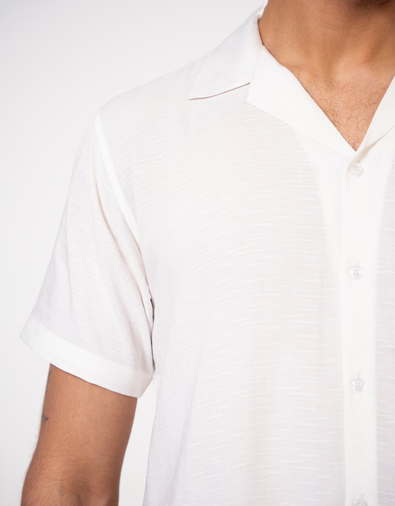 TEXTURED SAFARI SHIRT