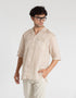 LINEN FLAP POCKET SHORT SLEEVES SHIRT