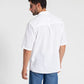 LINEN FLAP POCKET SHORT SLEEVES SHIRT