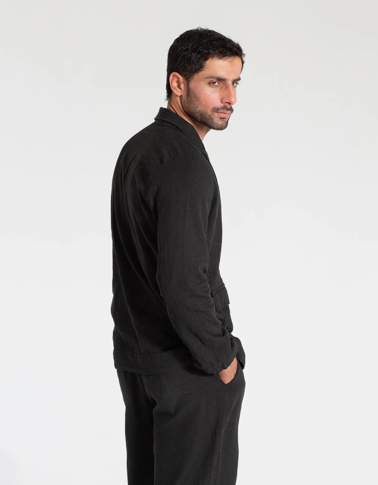 JACQUARD CASUAL BLAZER