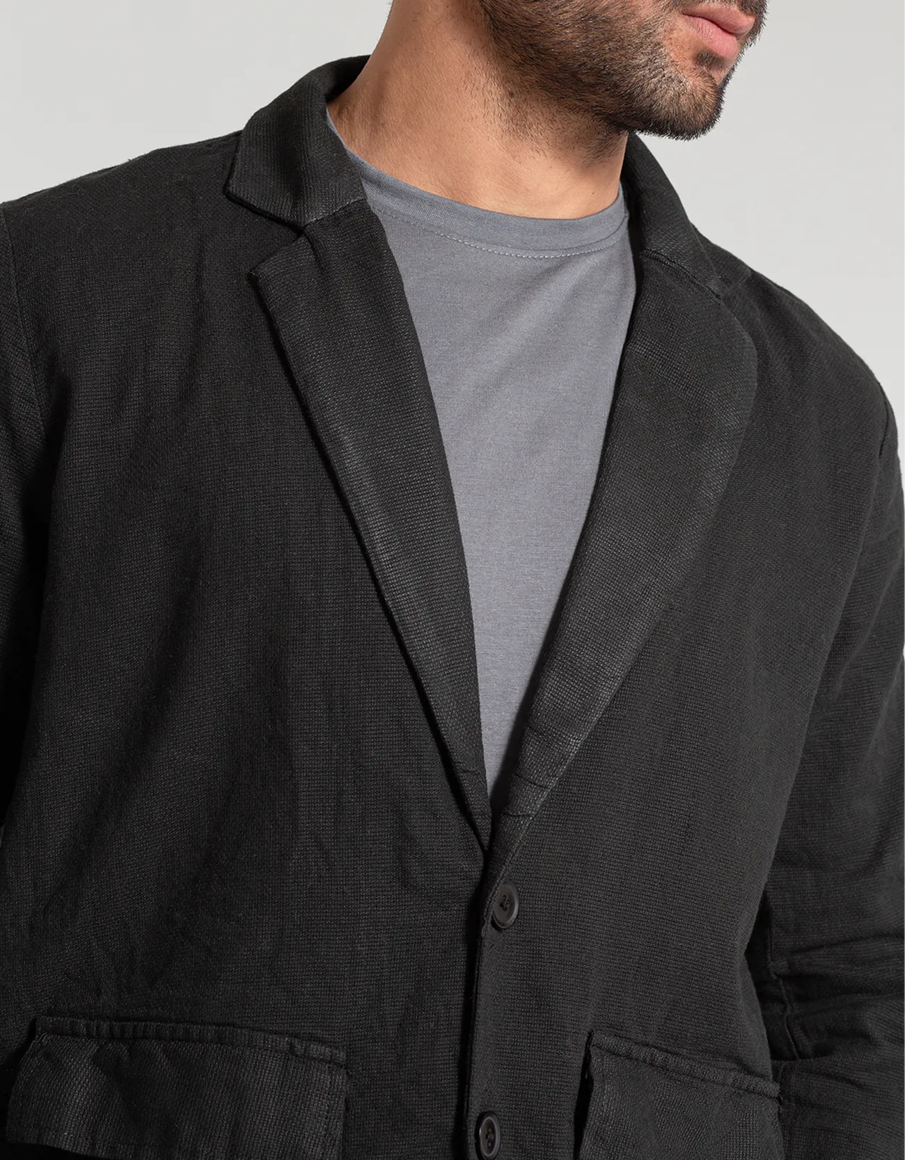 JACQUARD CASUAL BLAZER