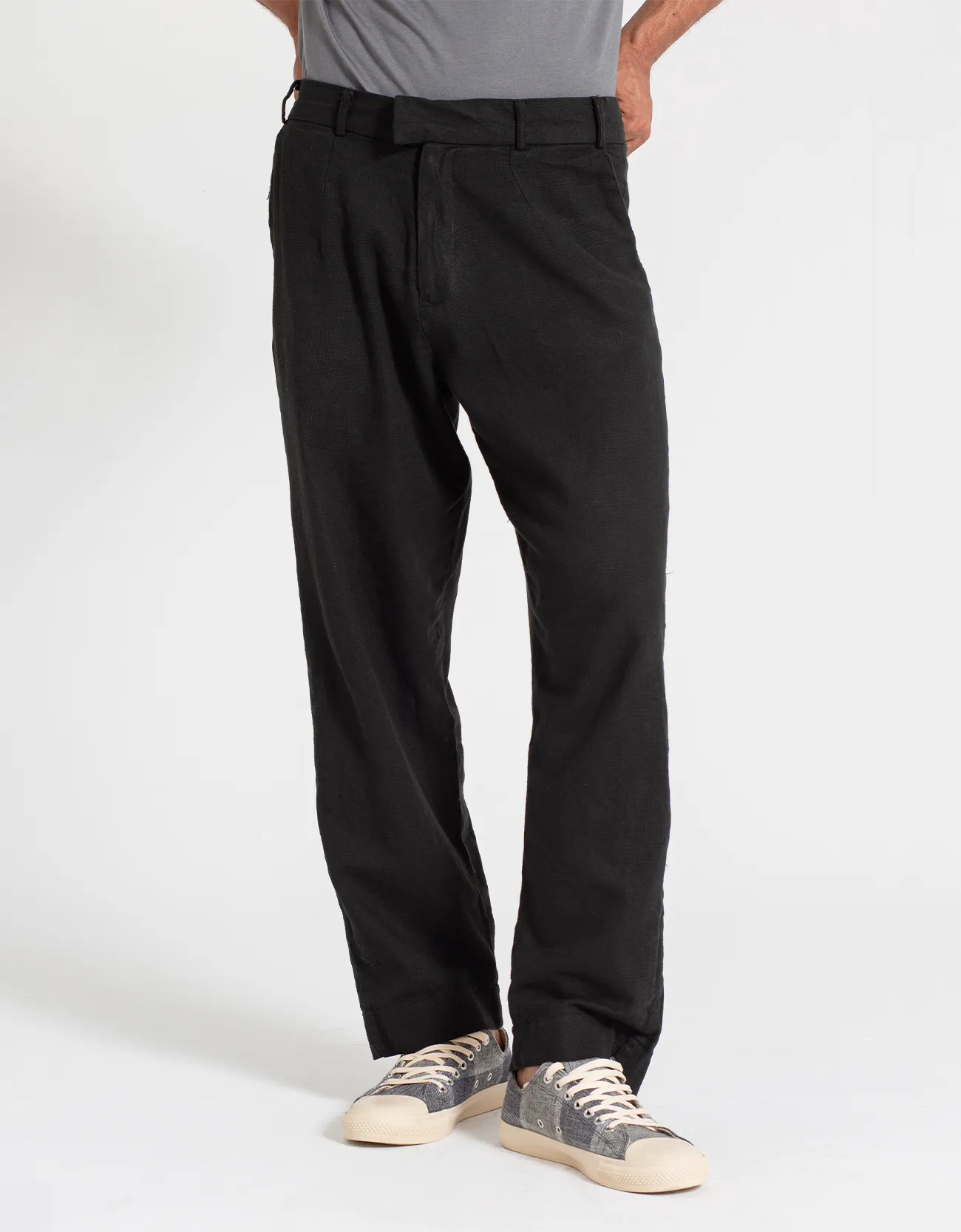 MEN’S JACQUARD TRAILORED PANTS