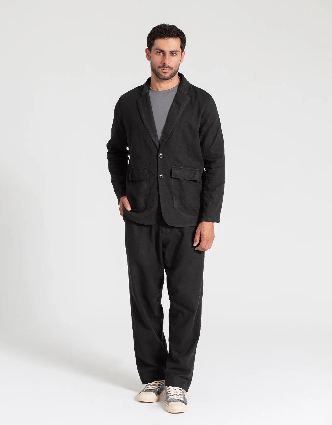 JACQUARD CASUAL BLAZER