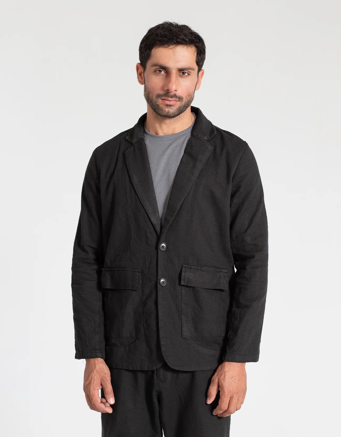 JACQUARD CASUAL BLAZER