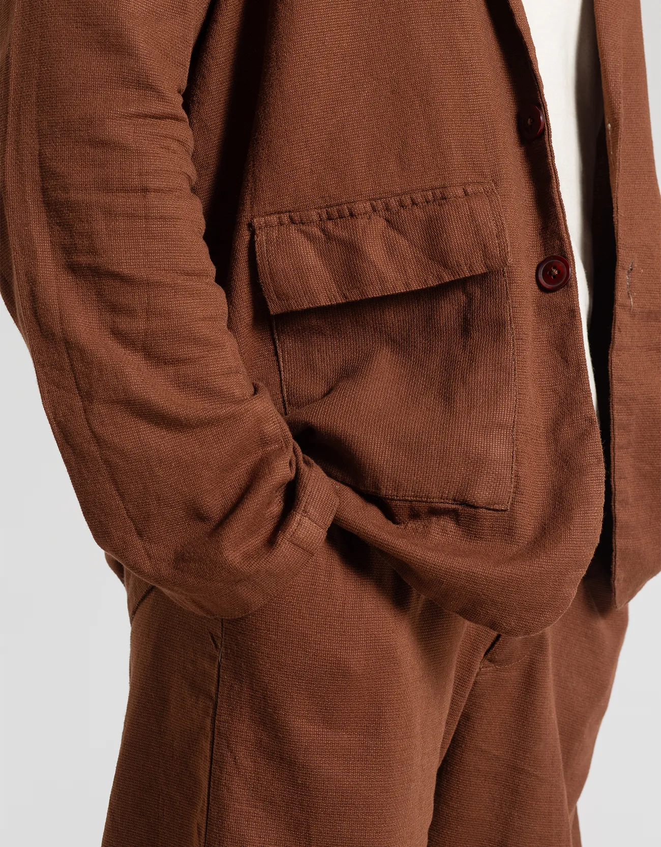 MEN’S JACQUARD TRAILORED PANTS