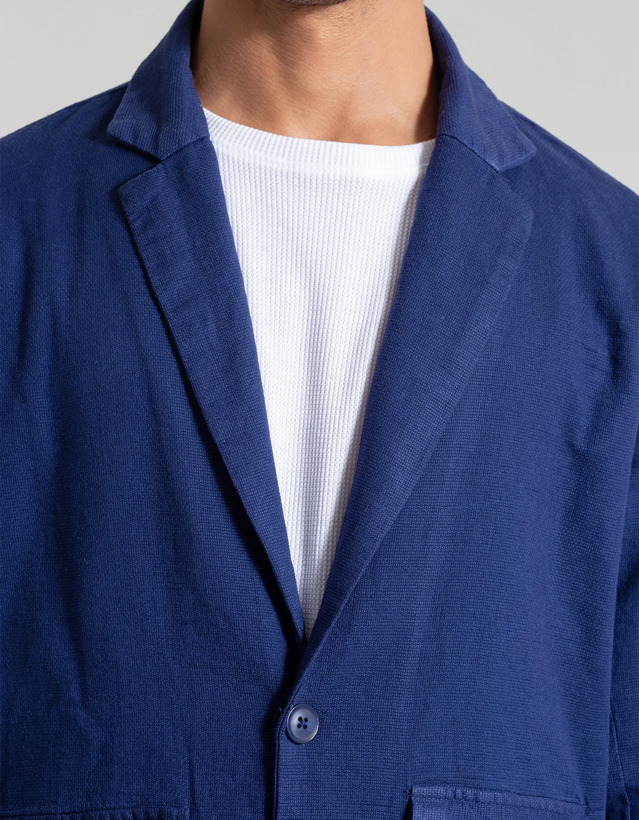 JACQUARD CASUAL BLAZER