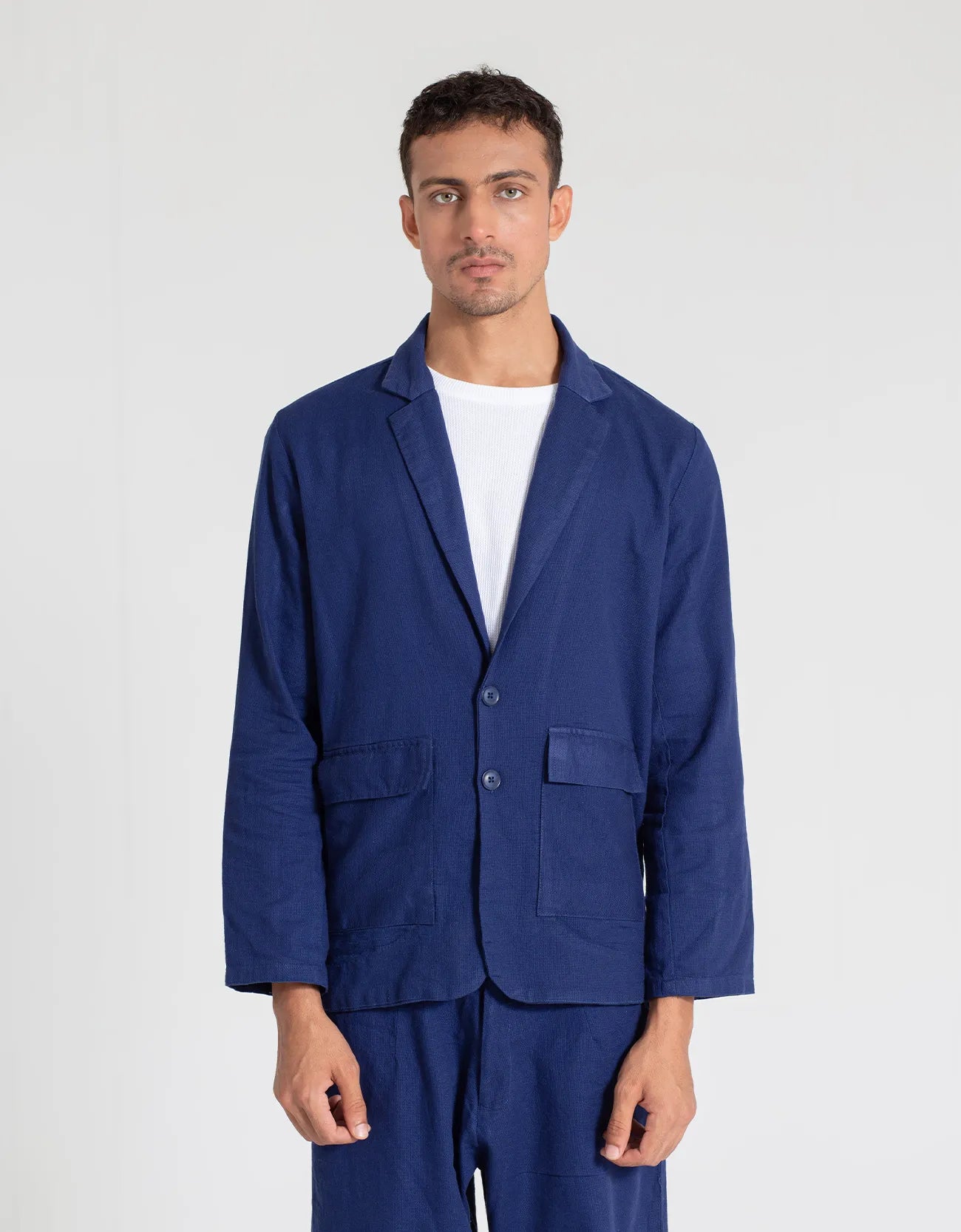 JACQUARD CASUAL BLAZER