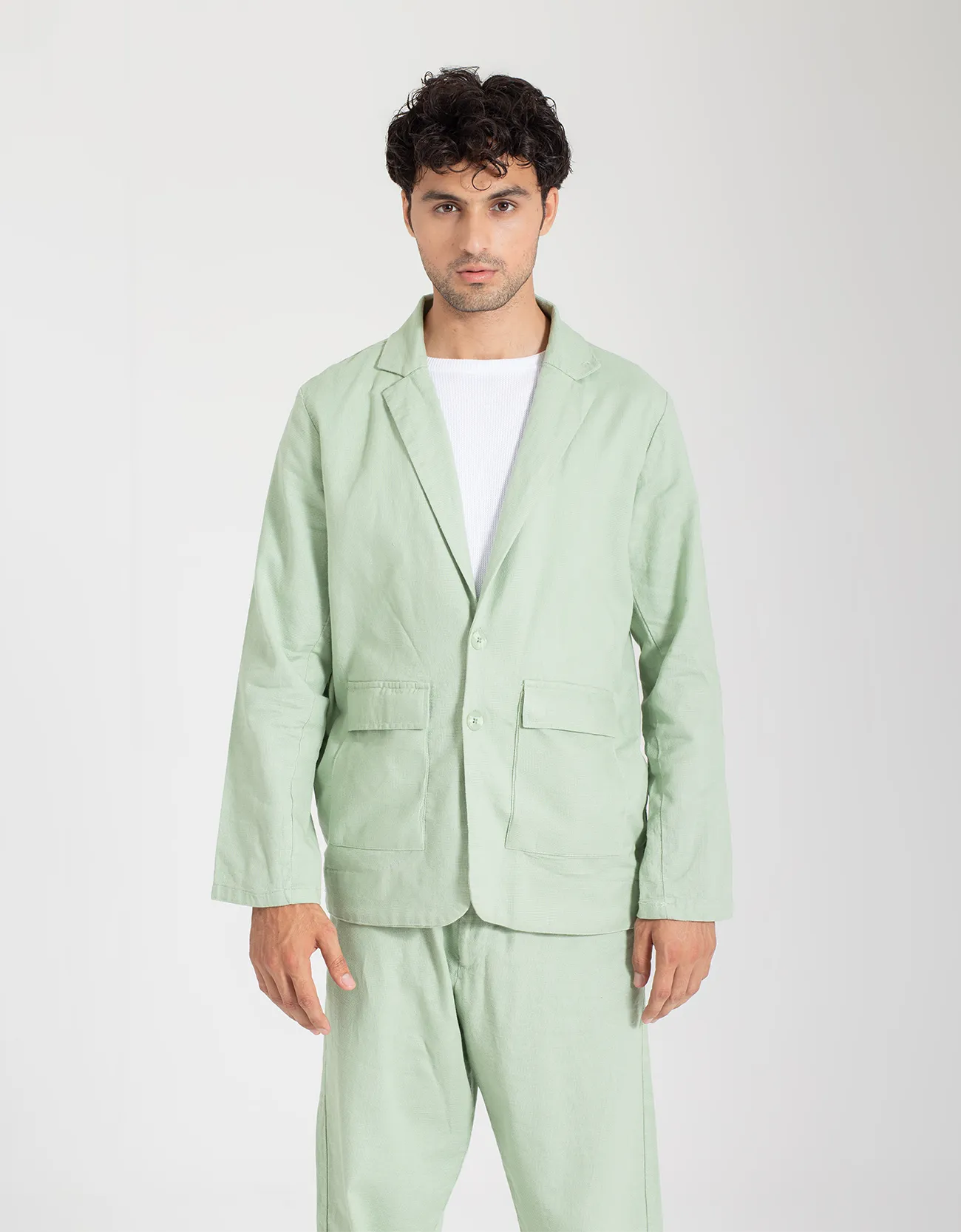 JACQUARD CASUAL BLAZER