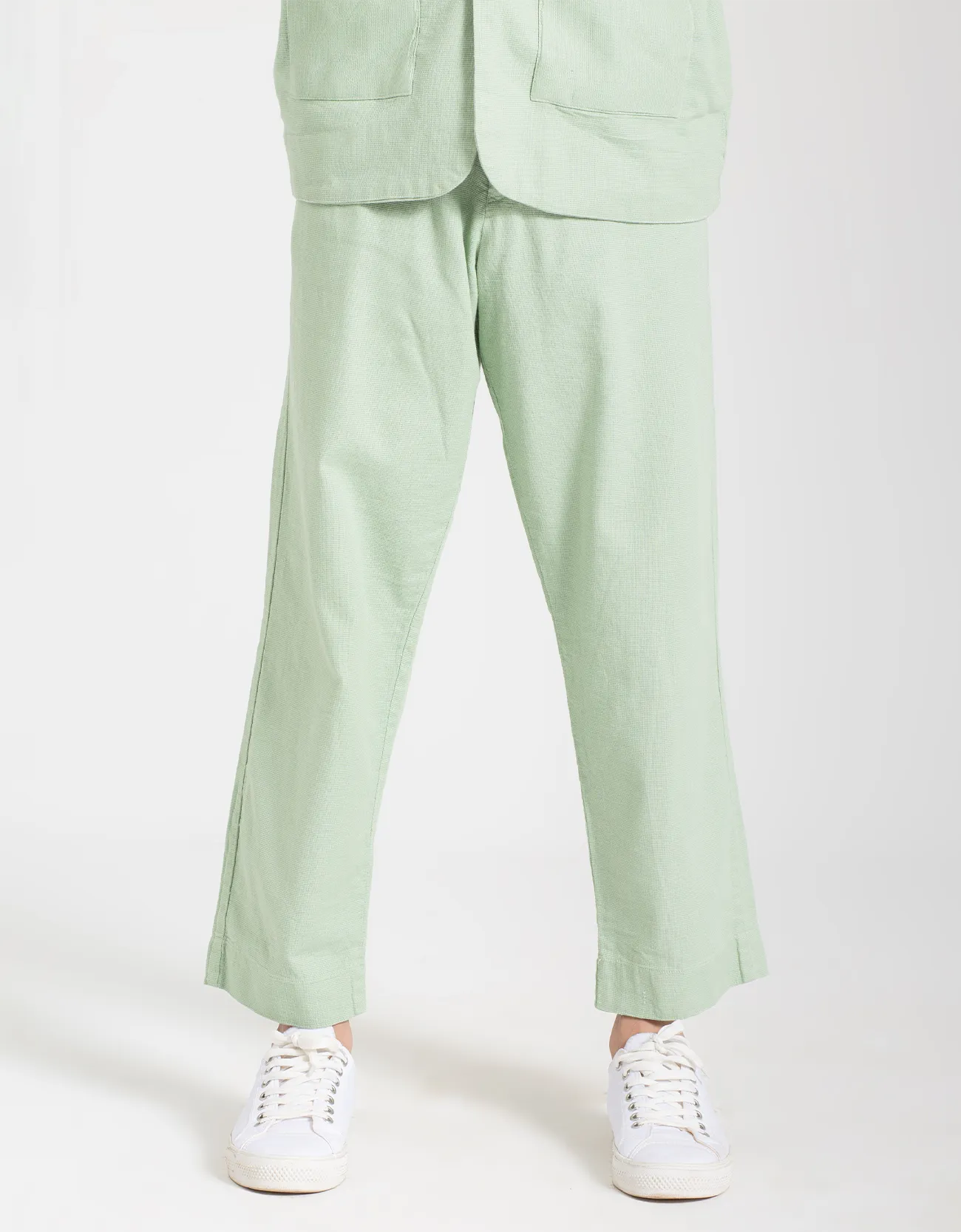 MEN’S JACQUARD TRAILORED PANTS