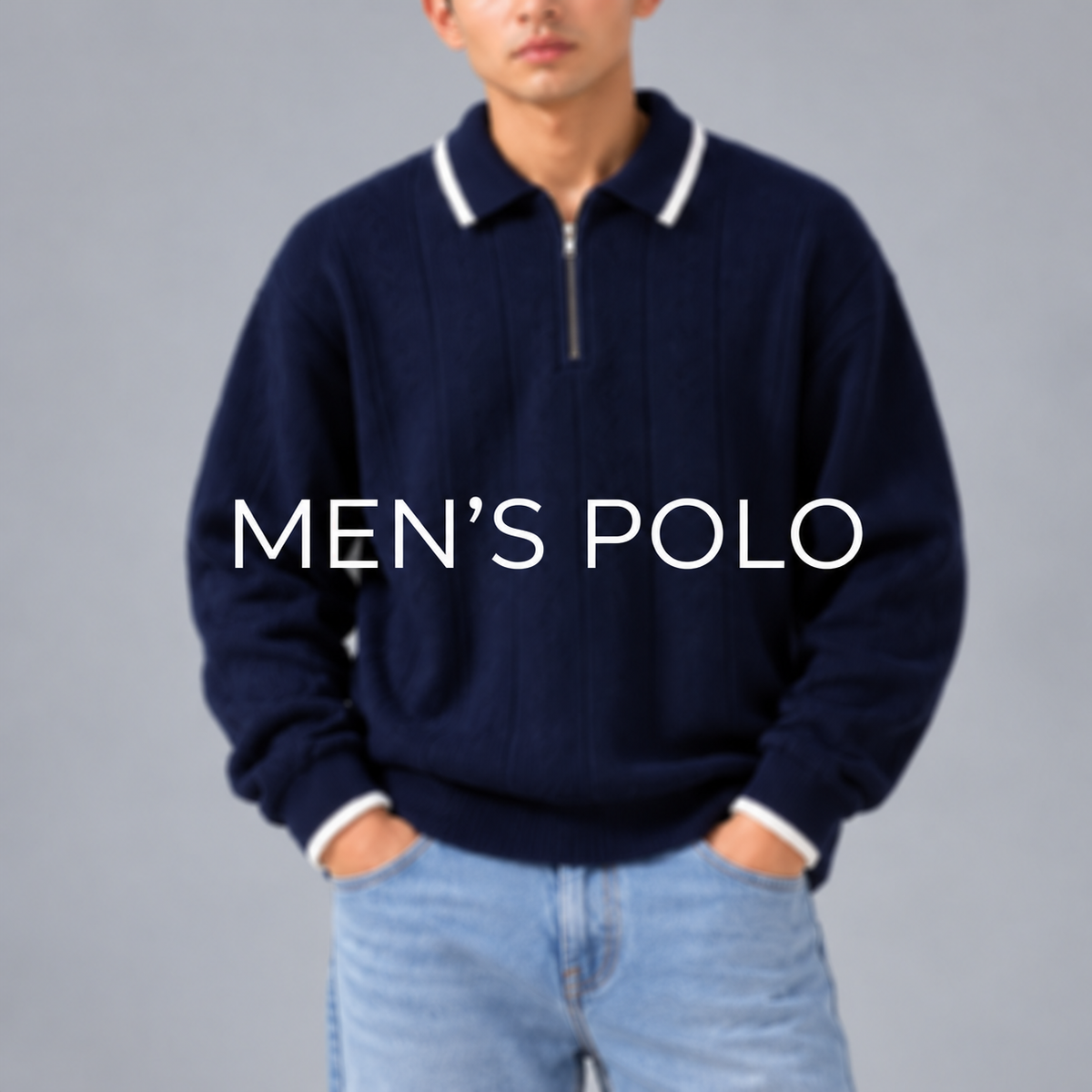 Men Winter Polo