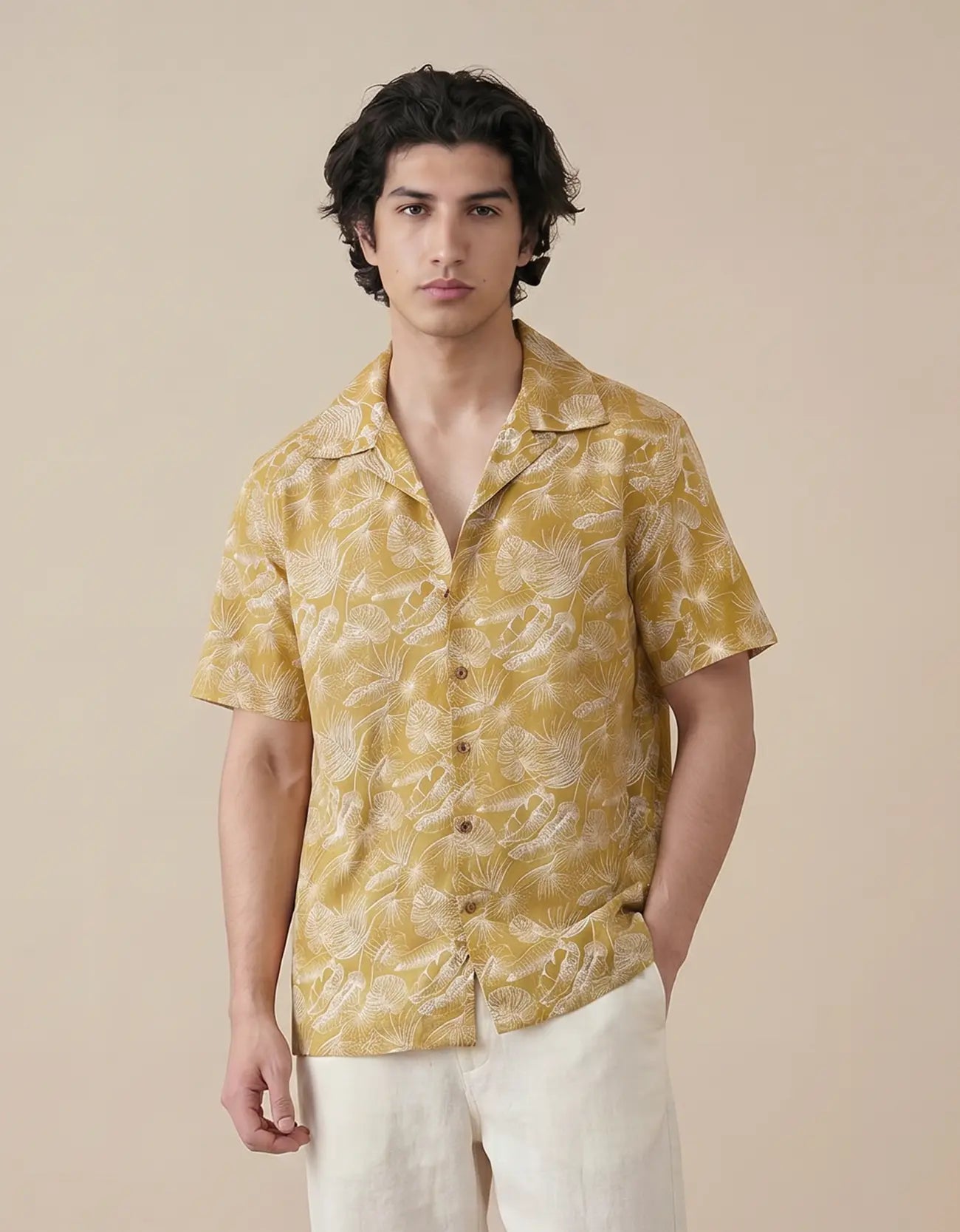 MEN'S COTTON SHIRT HALF SLEEVES