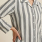 STRIPED SLEEPWEAR SHIRT