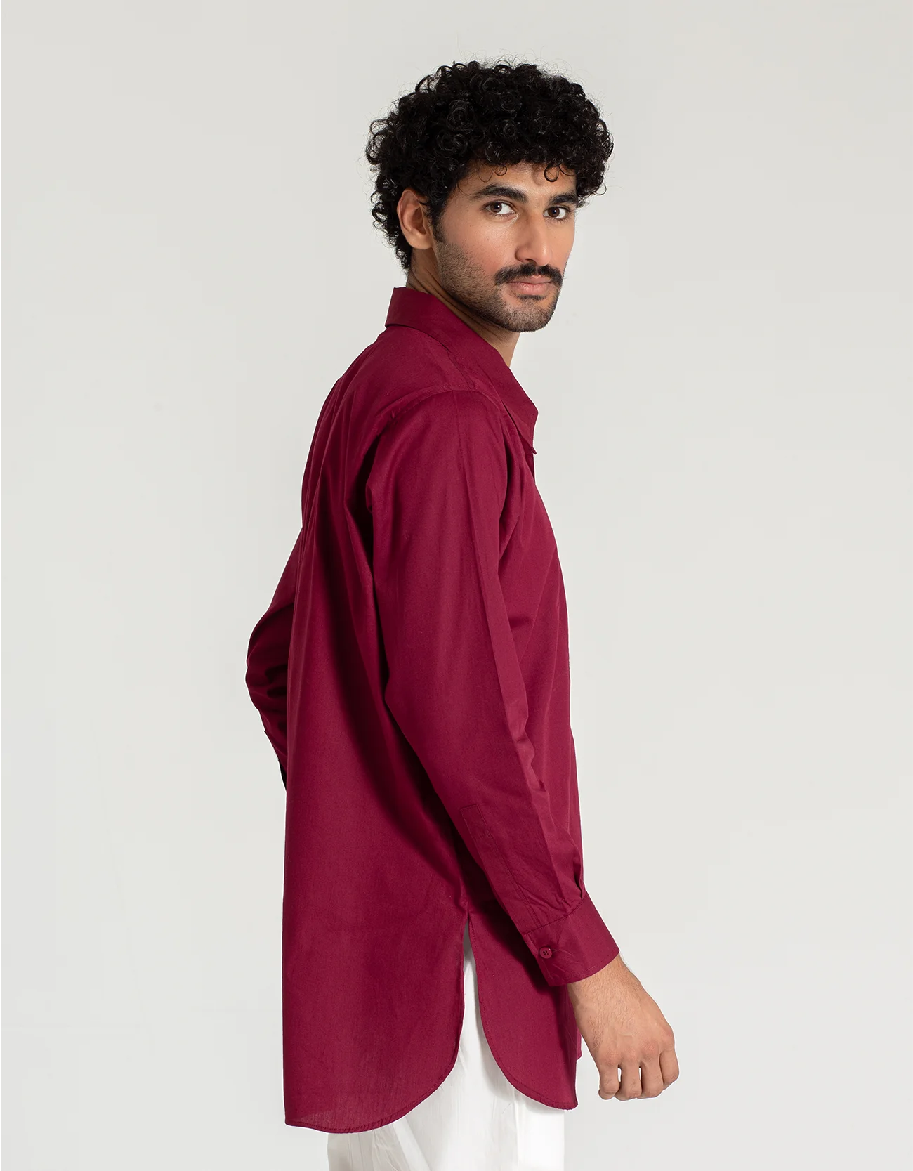MEN'S COLLAR KURTA