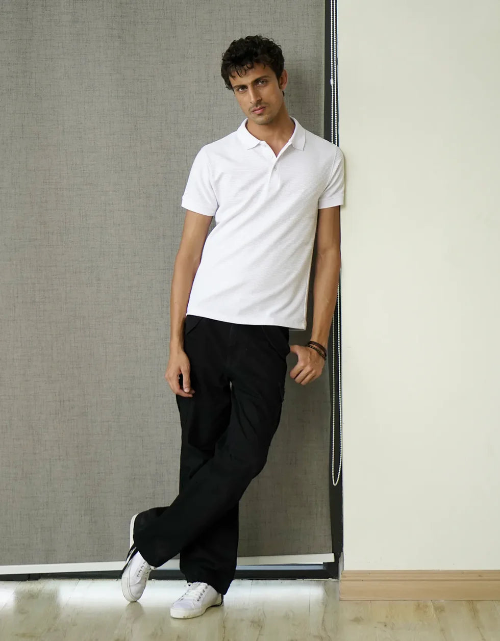 BASIC TEXTURED POLO