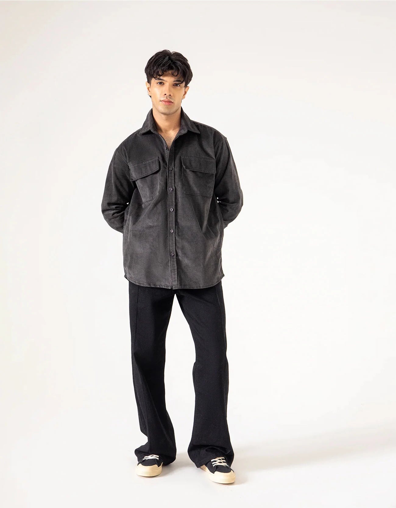 OVERSIZED CORDUROY SHIRT