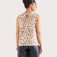 SUEDE LEOPARD TANK TOP