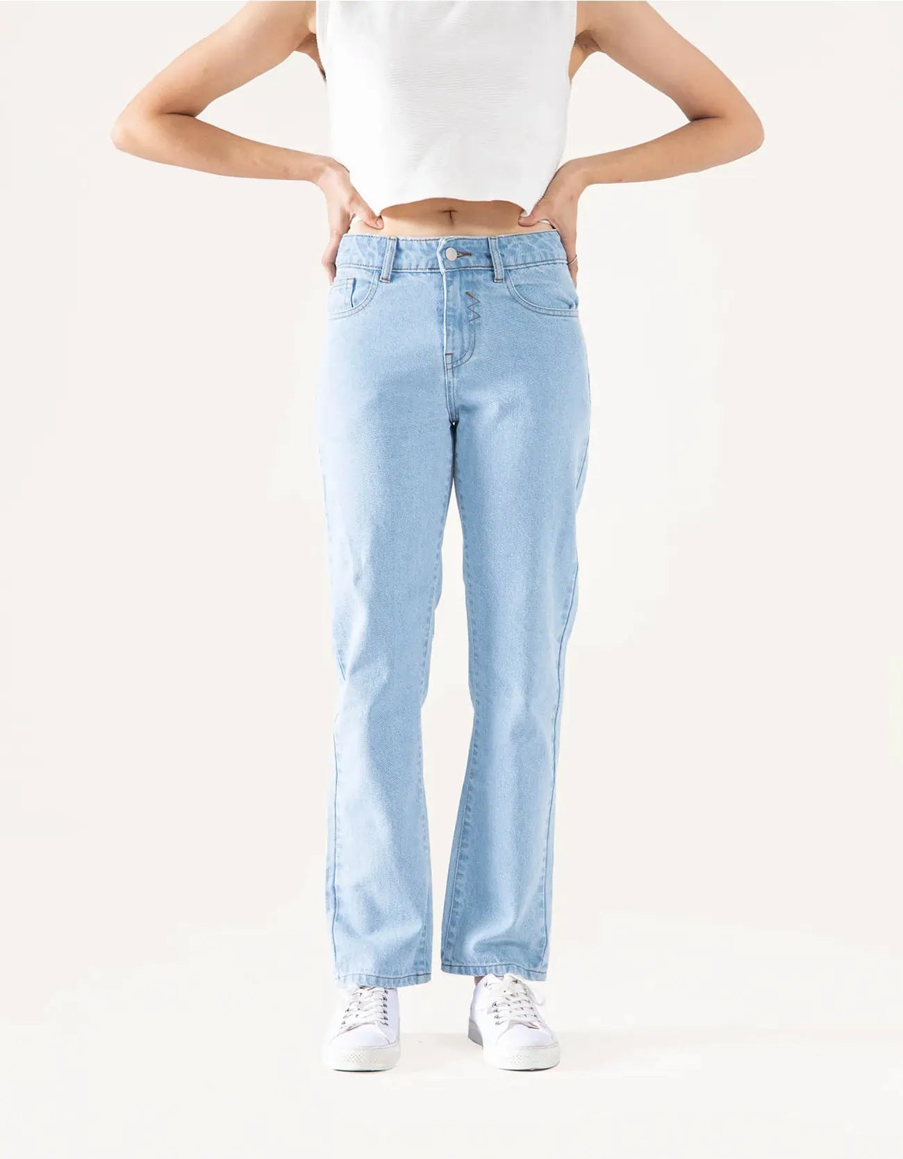 BASIC STRAIGHT JEANS