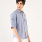 STRIPED PATCH POCKET SHIRT