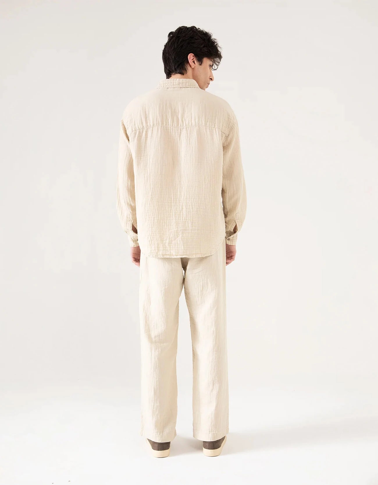 MUSLIN FLAP POCKET SHIRT