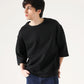 HALF SLEEVES CREW NECK SWEATSHIRT