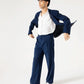 OVERSIZED TAILORED PANAMA BLAZER