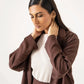 OVERSIZED TEXTURED BLAZER