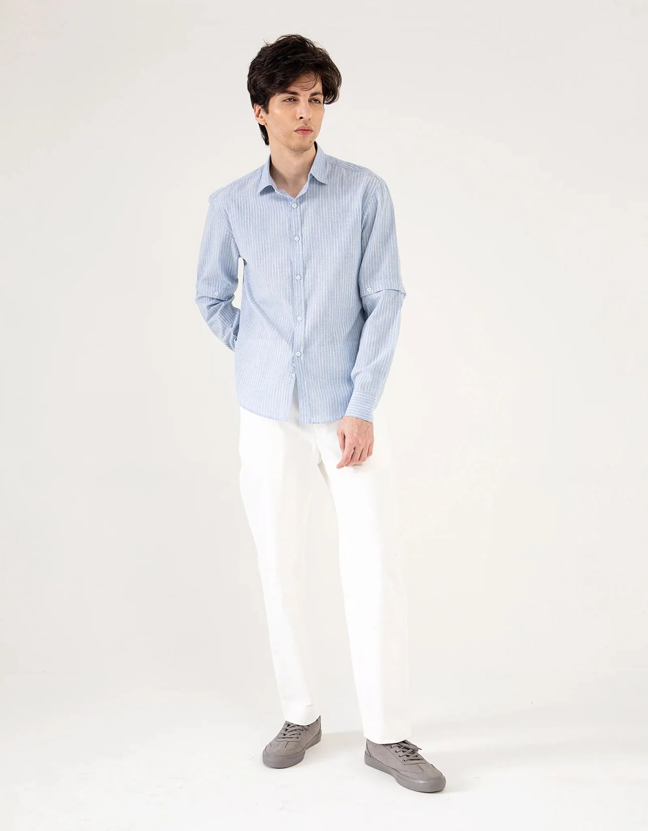 STRIPED CASUAL SHIRT