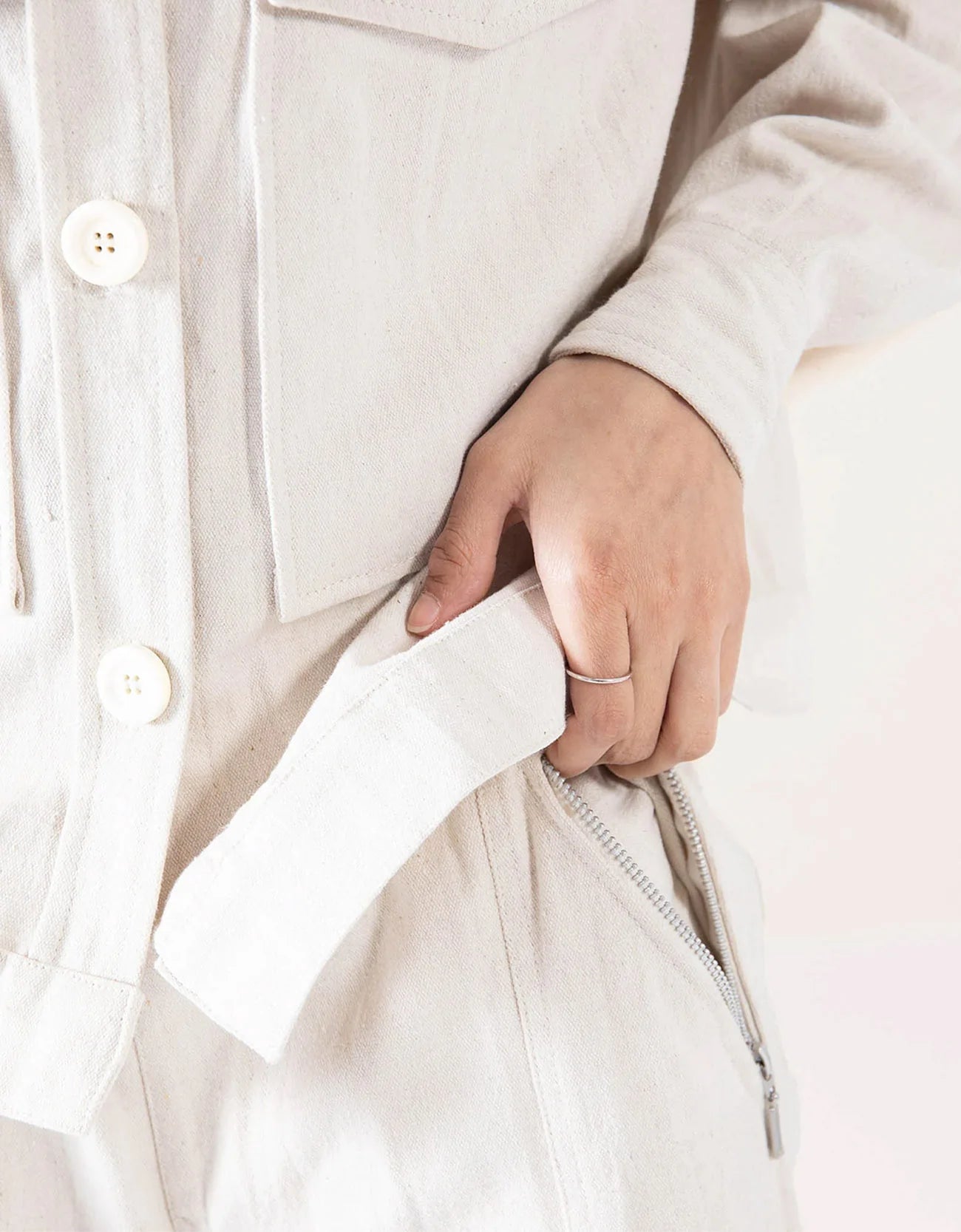 CANVAS PATCH POCKET SHACKET