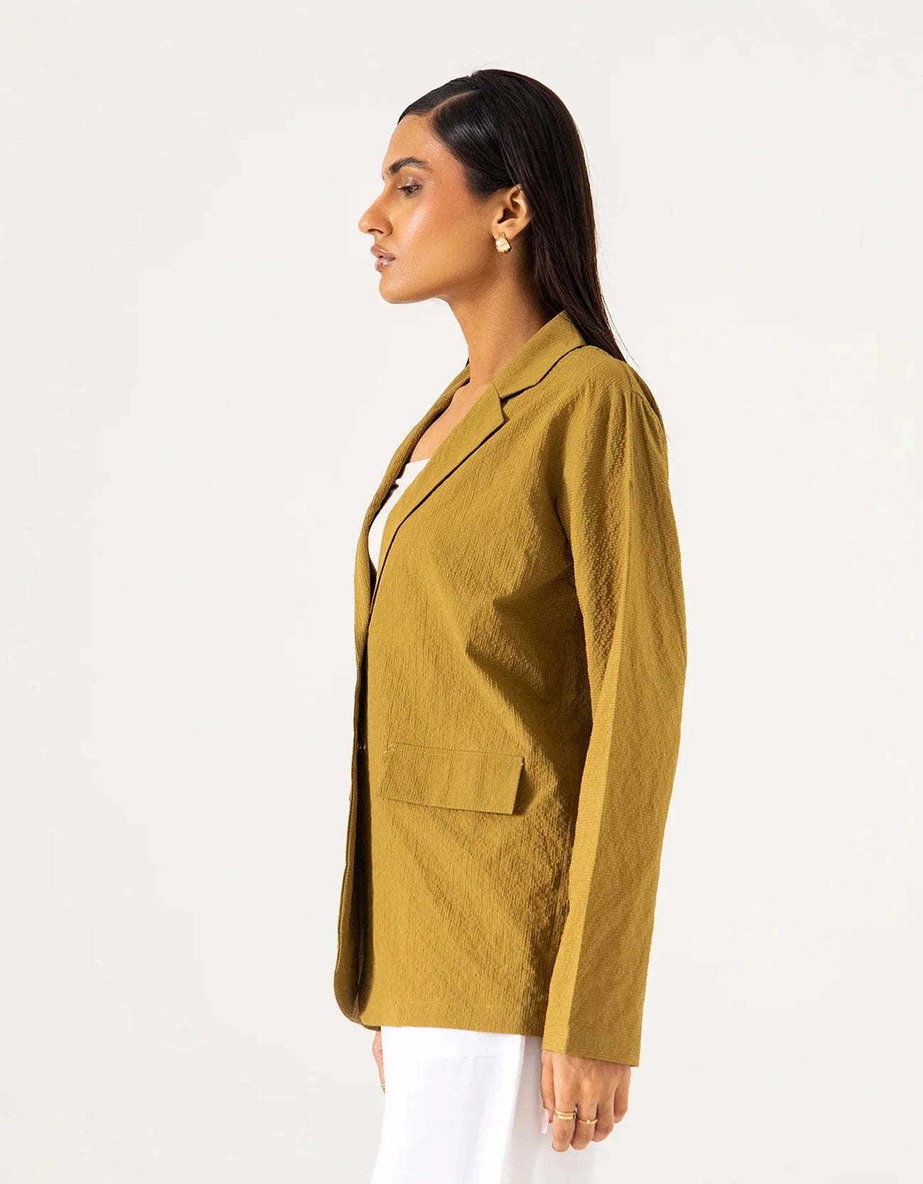 TAILORED TEXTURED BLAZER