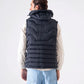 HOODED PUFFER VEST