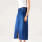 DENIM MIDI SKIRT