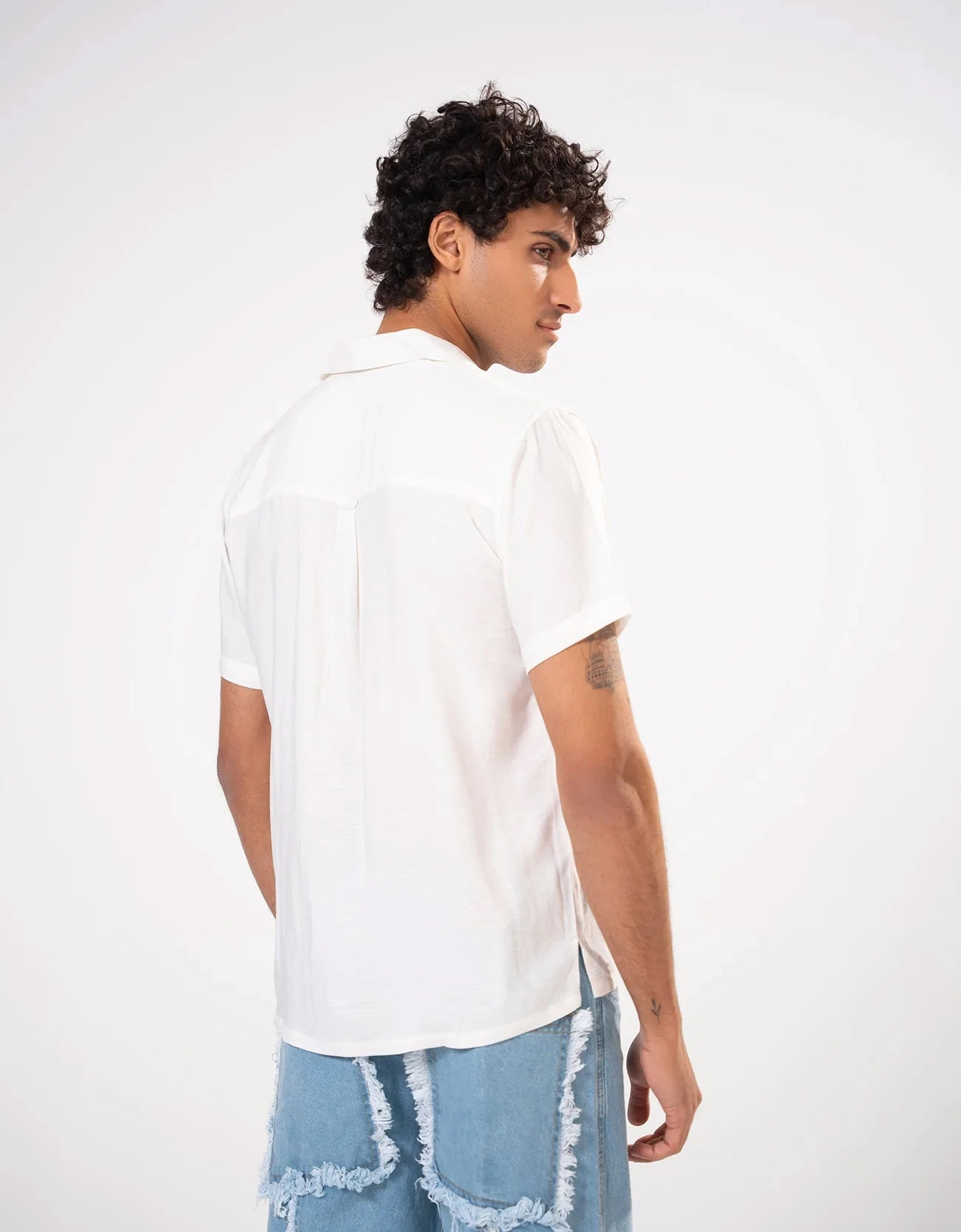 TEXTURED SAFARI SHIRT