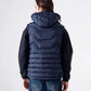 HOODED PUFFER VEST