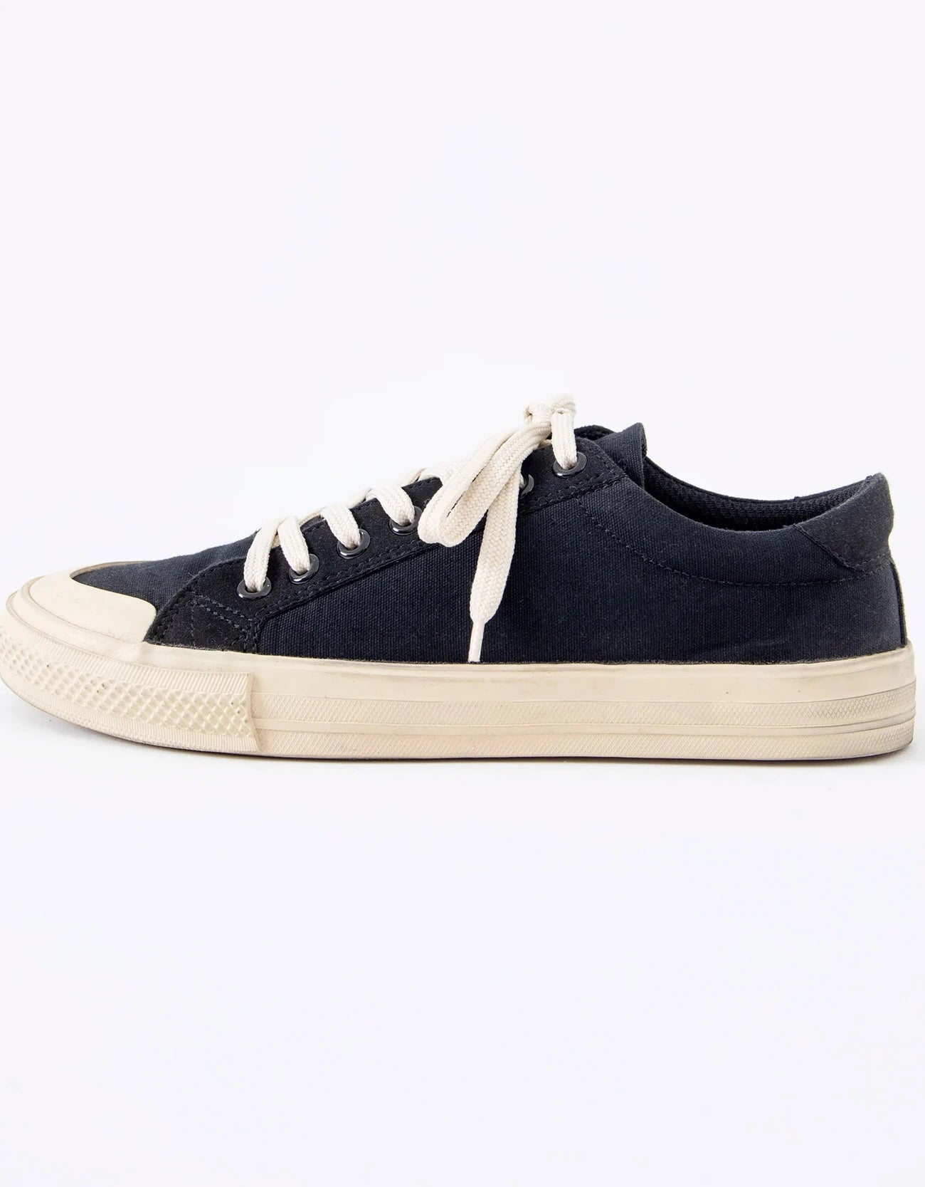 CANVAS SUEDE LACE-UP SNEAKERS
