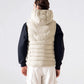 HOODED PUFFER VEST